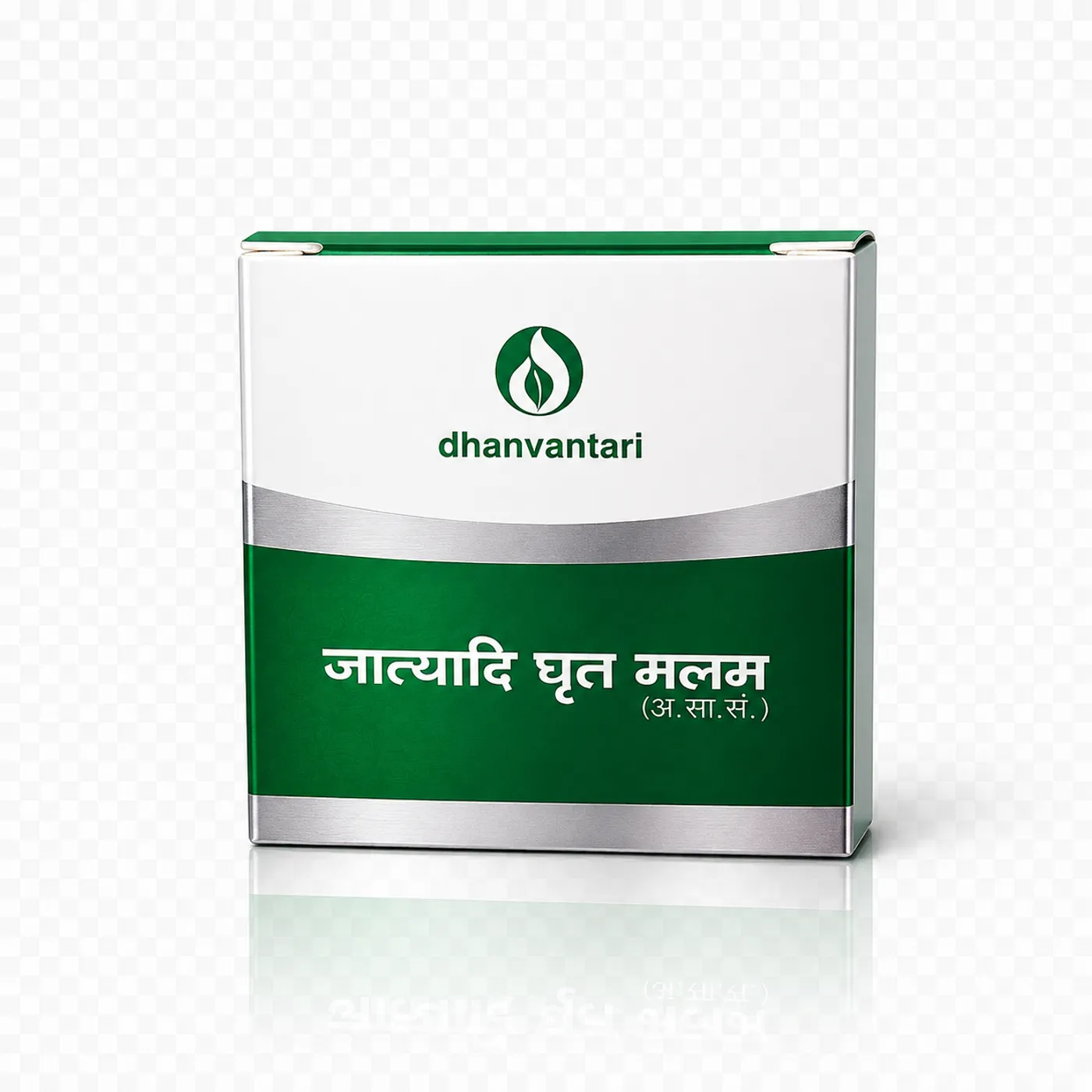 Dhanvantari Pain Relief and Skin Care Ointment - Ayurvedic Treatment Dhanvantari Jatyadi Ghrit Malam for Wound Healing & Skin Repair