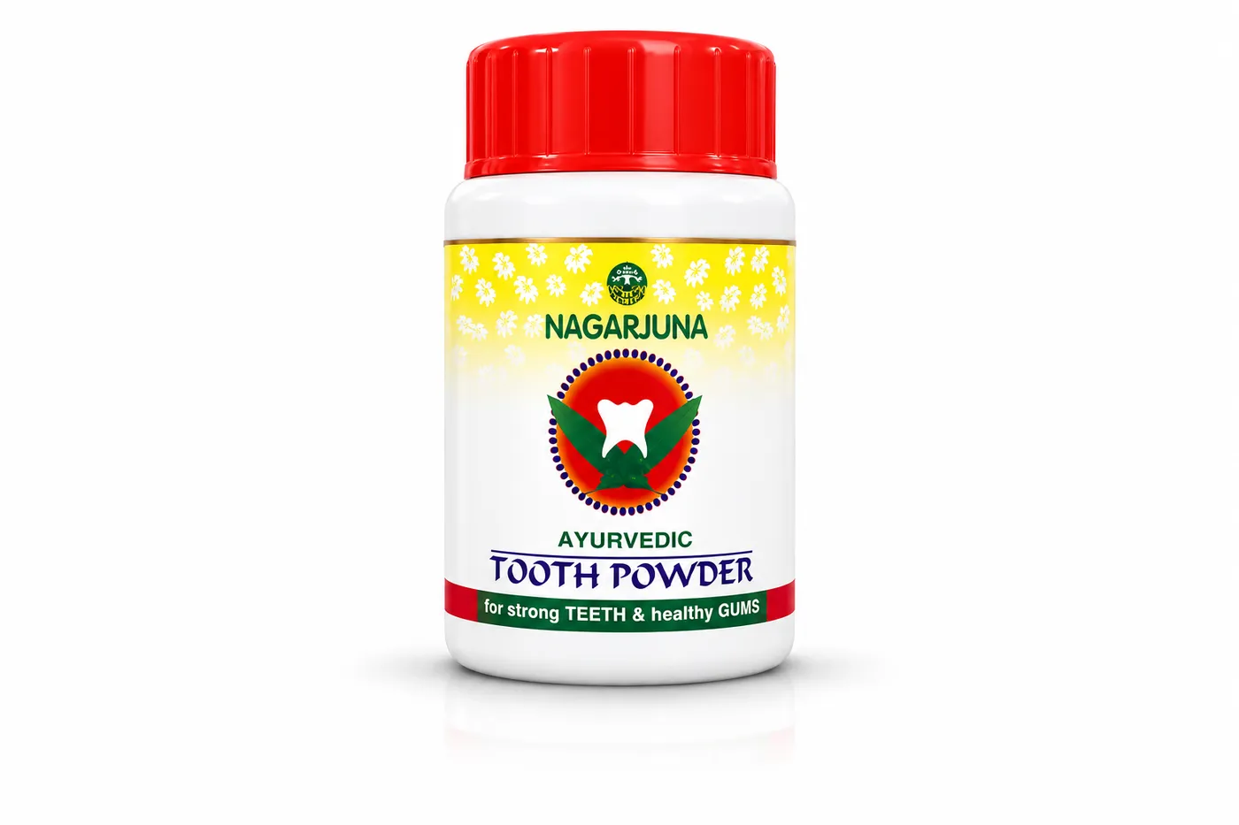 NAGARJUNA Tooth Powder Ayurvedic Herbal Oral Care NAGARJUNA Tooth Powder for strong teeth and healthy gum