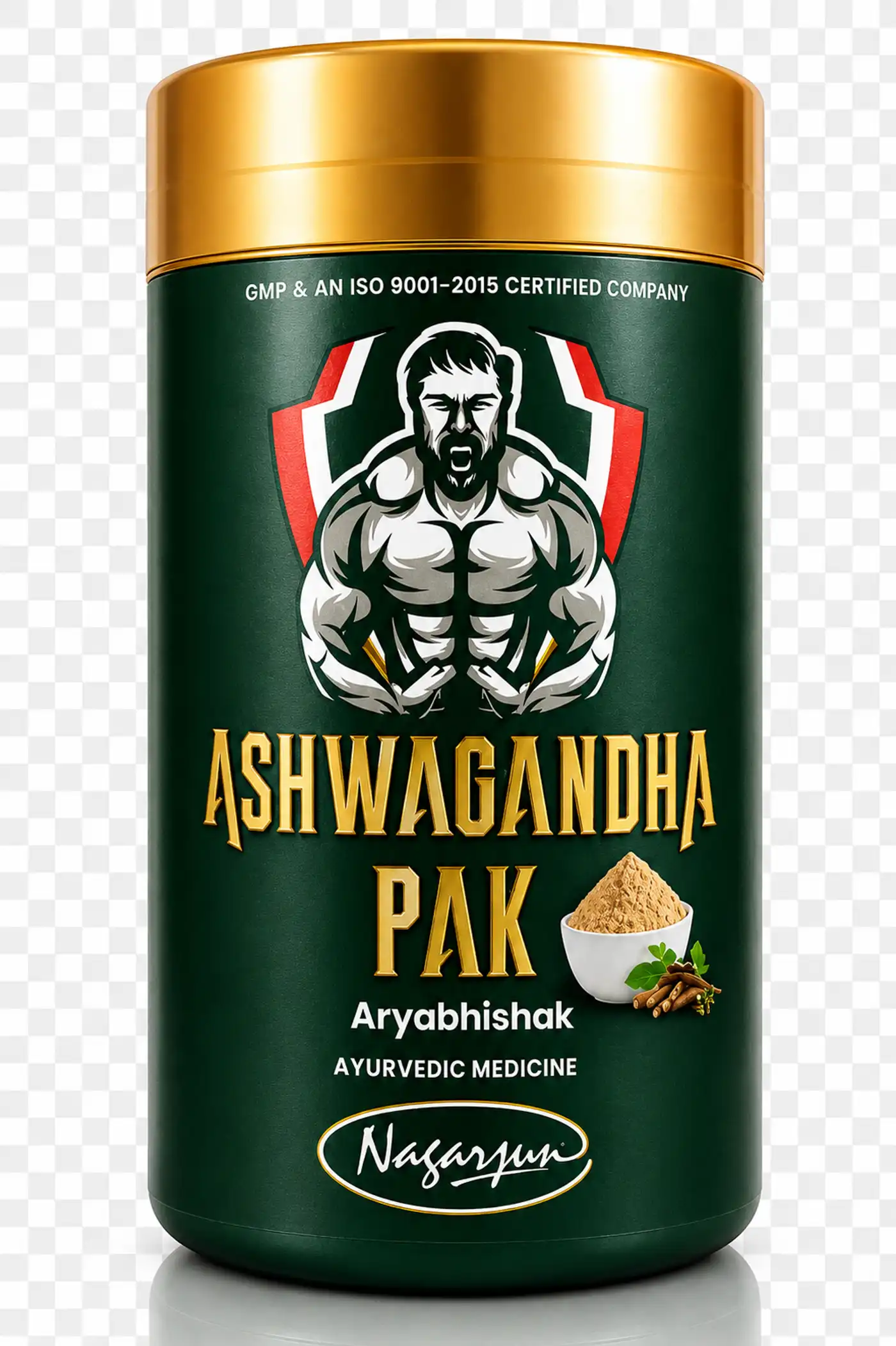 Nagarjun Ashwagandha Pak for Stress & Energy Boost Nagarjun Herbal Care Ashwagandha Pak for Strength, Vitality & Mental Wellness Support
