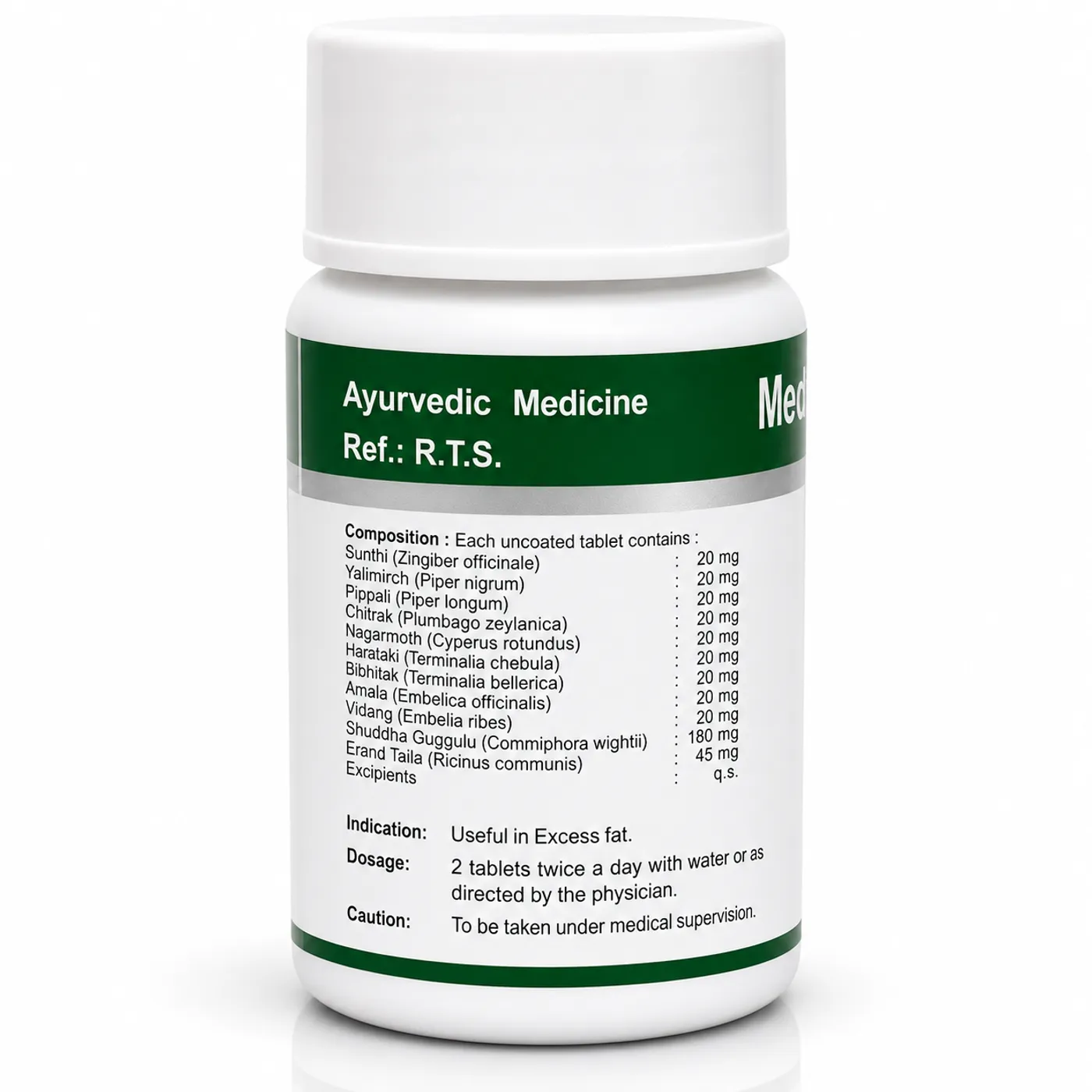 Dhanvantari Medohar Guggulu - Digestion Support & Weight Management 2 Dhanvantari Medohar Guggulu – Weight Management & Digestion Support Tablets for Metabolism 2