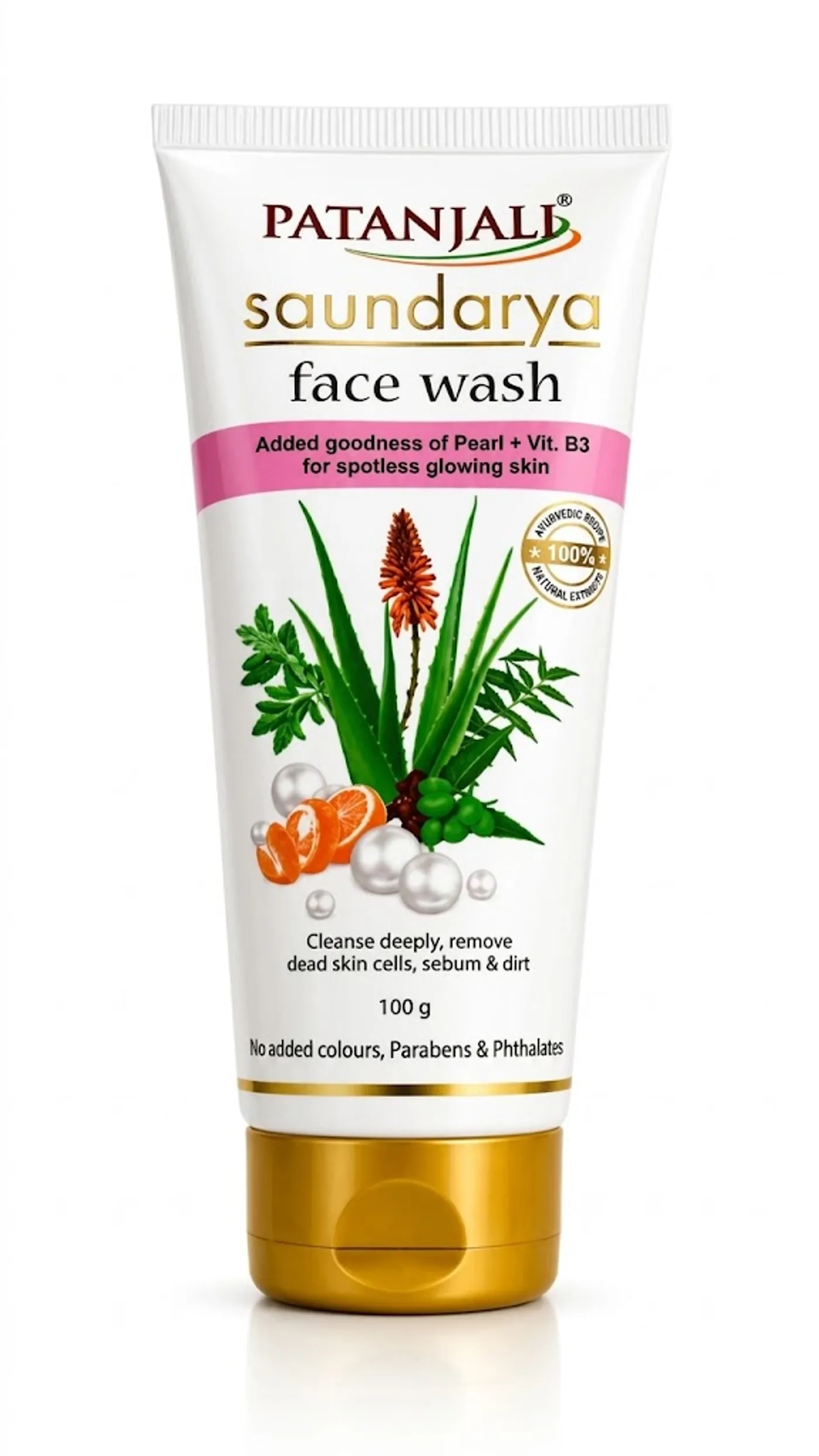 Patanjali Saundarya Face Wash for Glowing Skin Patanjali Saundarya Face Wash for Glowing Skin