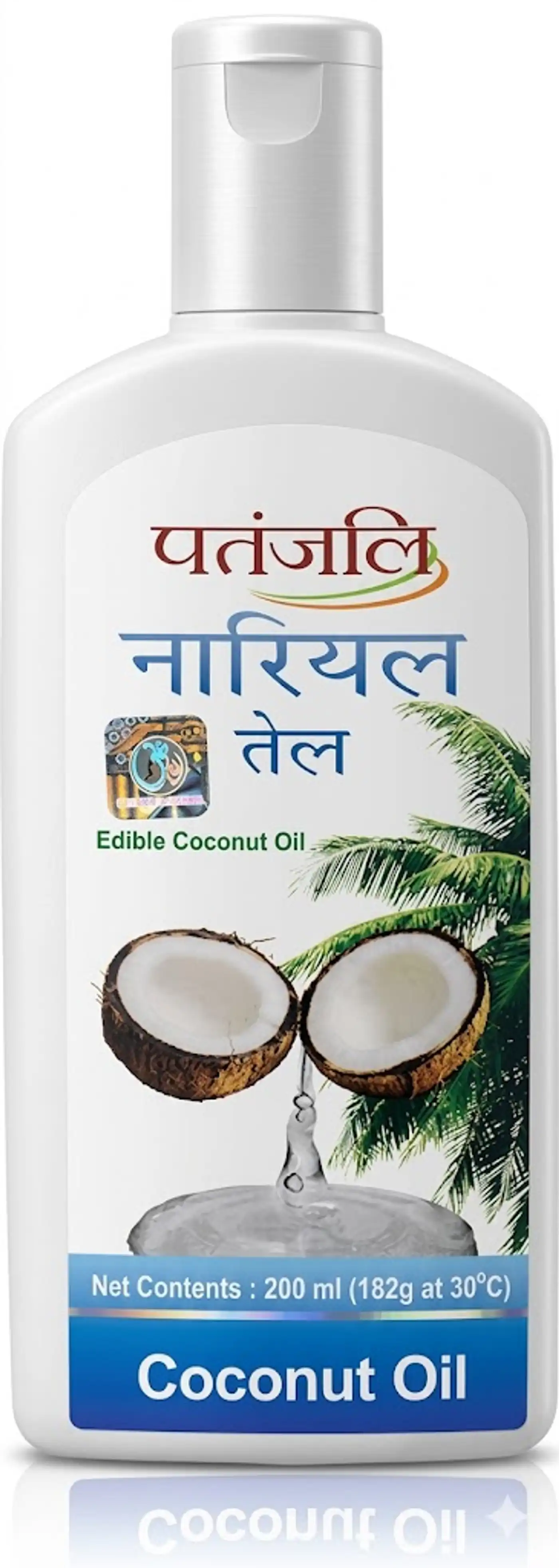 Patanjali Coconut Oil 100ml for Hair & Skin Care Patanjali Coconut Oil for Deep Nourishment & Stronger Hair