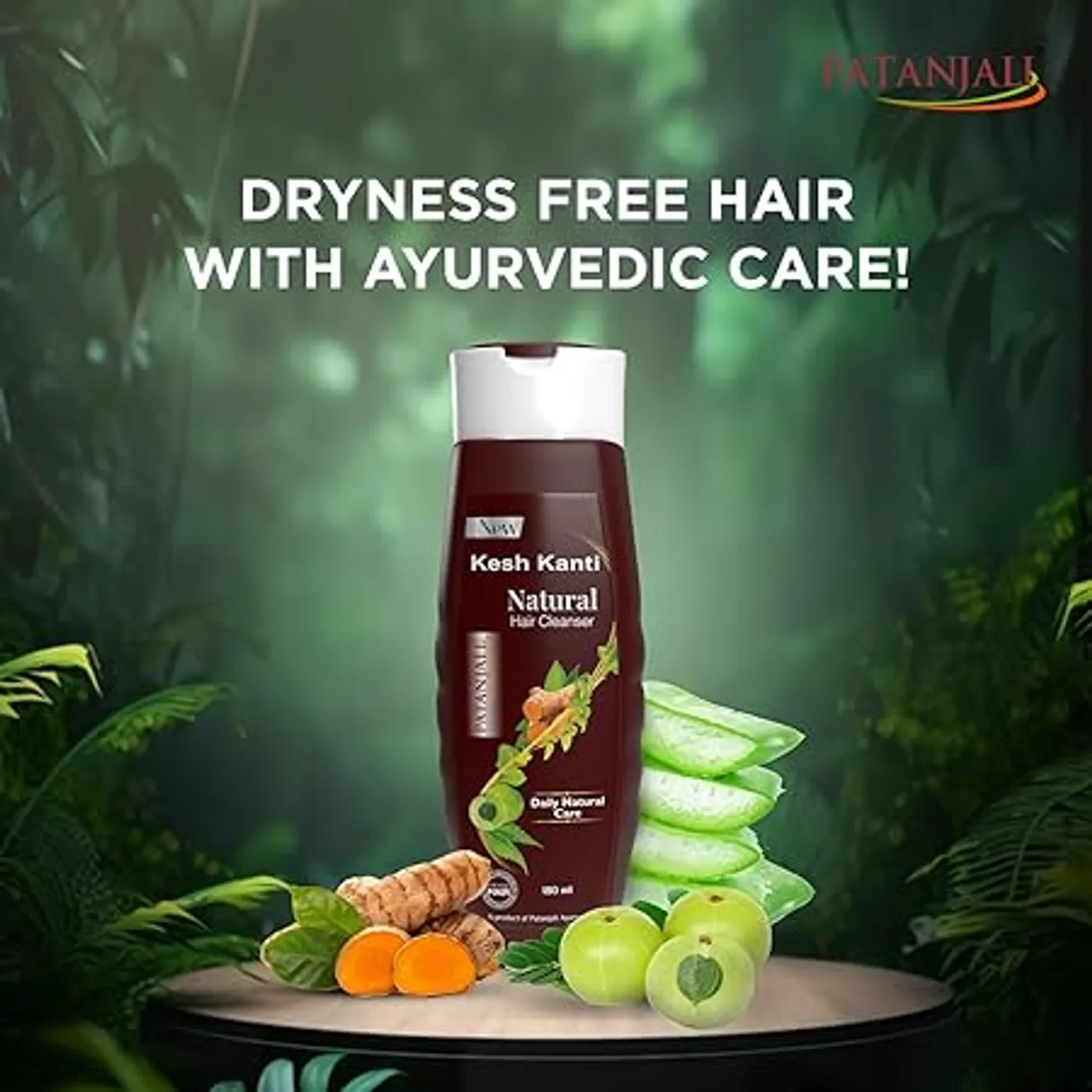 Patanjali kesh Kanti Natural Cleanser Shampoo for Healthy Hair 3 Patanjali Kesh Kanti Natural Cleanser Shampoo | For Shiny, Healthy Hair | Made with Herbal Extracts | Ayurvedic Hair Care 3