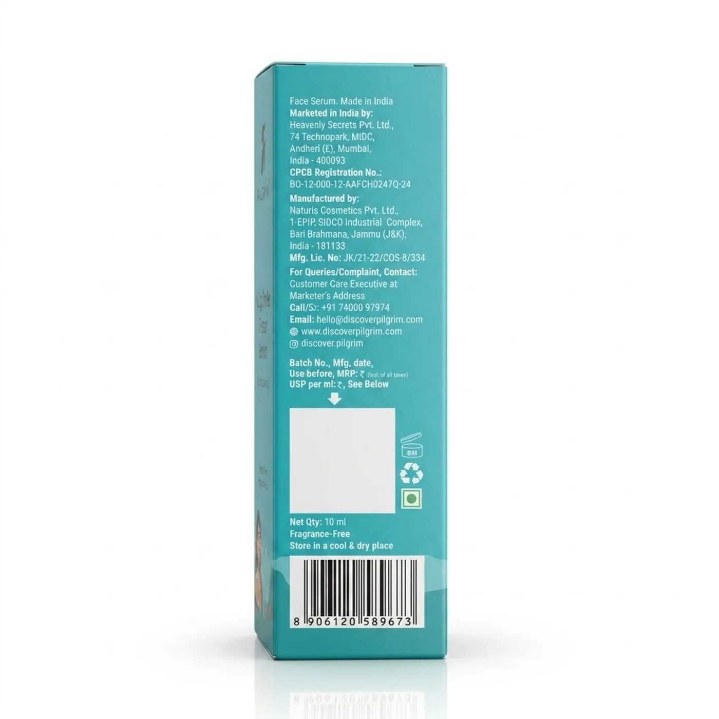 Pilgrim Niacinamide Face Serum for Clear, Bright & Smooth Skin 8 Pilgrim 10% Niacinamide Serum 30ml For Acne Marks|With 1% Zinc PCA, Salicylic & Hyaluronic Acid|Niacinamide Serum For Oily Skin, Acne-Prone, Combination, Normal Skin|Oil Control, Anti-Acne|Women & Men 8