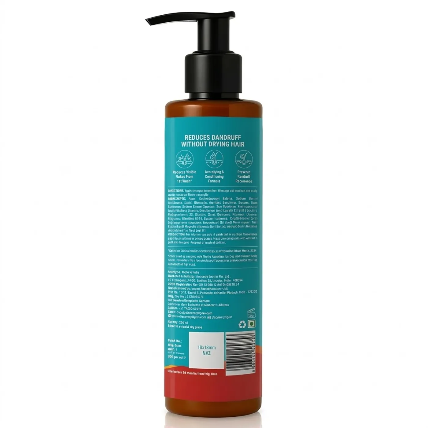 Pilgrim Tea Tree Anti-Dandruff Shampoo – Controls Dandruff & Itch 3 Pilgrim Australian Tea Tree Non-Drying Anti-Dandruff Shampoo | Removes Dandruff from Source | Helps with Itching, Irritation | Strong & Smooth Hair | For Men & Women 3