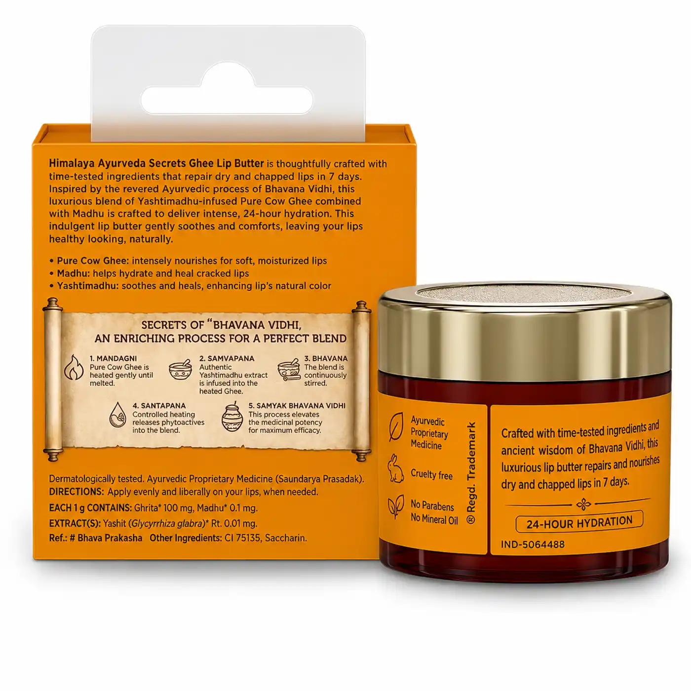 Himalaya Ghee Lip Butter for Soft & Nourished Lips 2 Himalaya Ghee Lip Butter for Soft & Nourished Lips 2