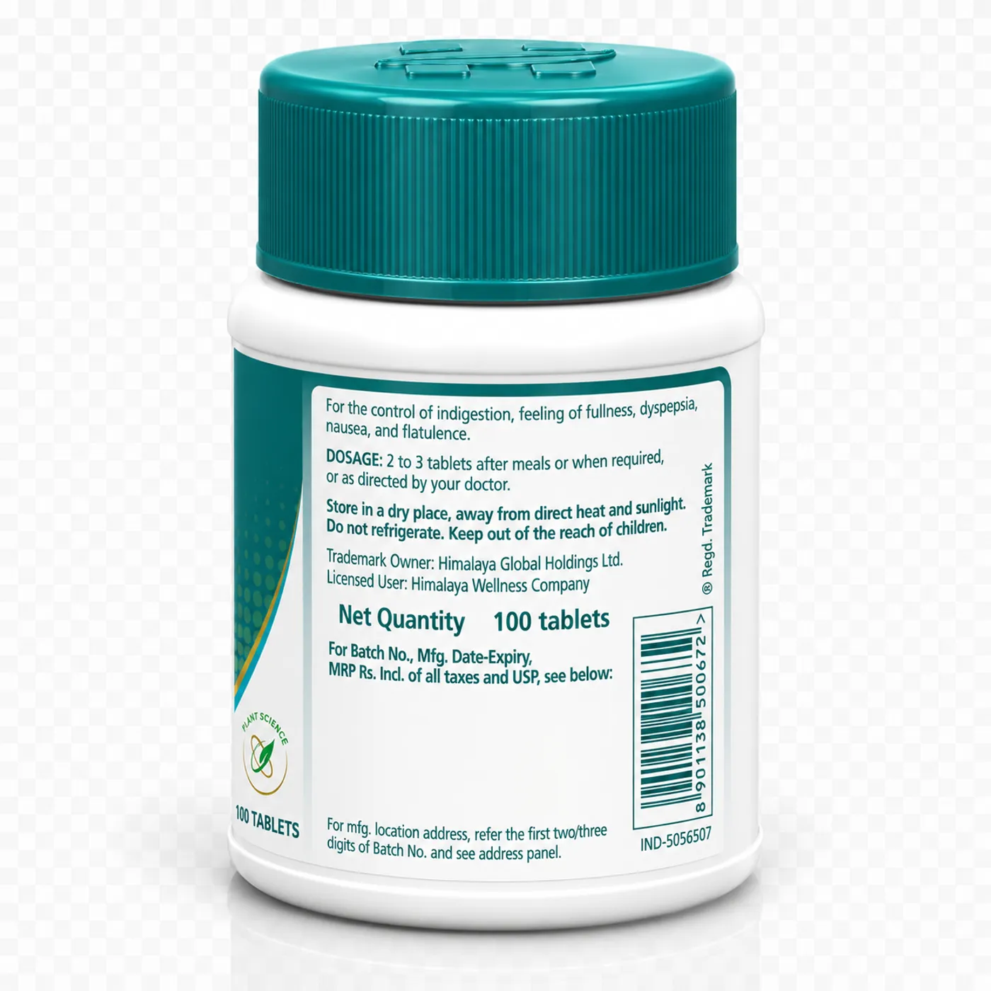 Himalaya Gasex for Gas, Bloating & Indigestion 2 Gas, Bloating & Indigestion Relief Tablets – Himalaya Gasex for Digestive Comfort 2