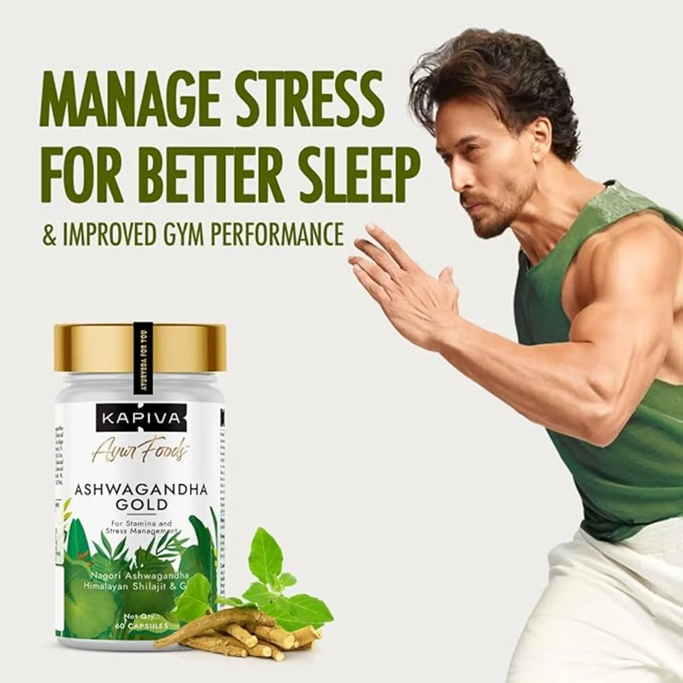 Kapiva Ashwagandha Gold for Stress Relief, Energy & Stamina 3 Kapiva Ashwagandha Gold for Energy, Strength & Stress Management 3