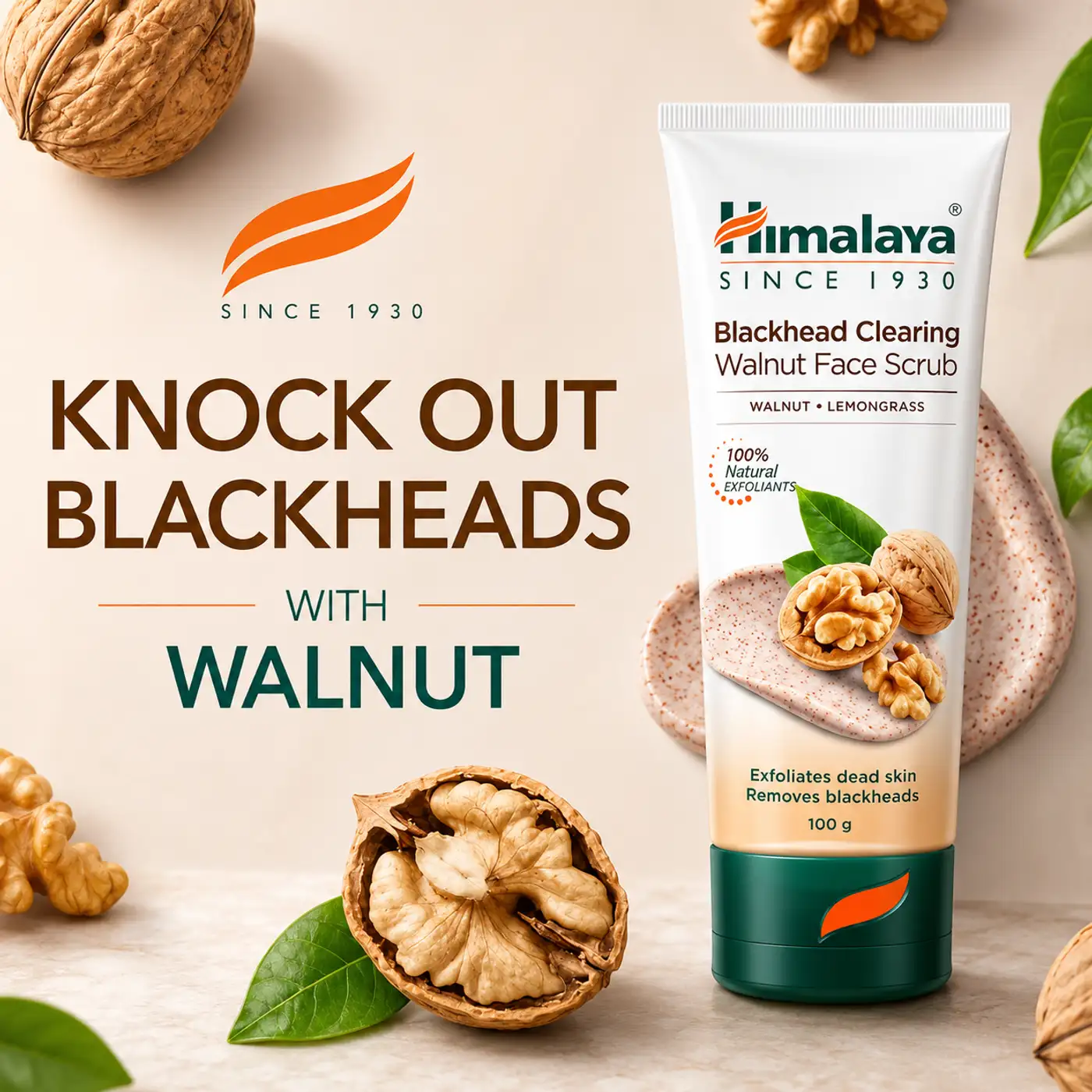 Himalaya Walnut Scrub for Smooth & Radiant Skin 2 Himalaya Gentle Exfoliating Walnut Scrub for Smooth & Radiant Skin 2
