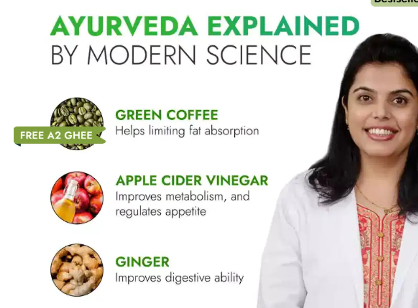 Kapiva Get Slim Mix Powder for Weight Management 5 Kapiva Get Slim Mix Powder for Natural Weight Management & Fat Control 5