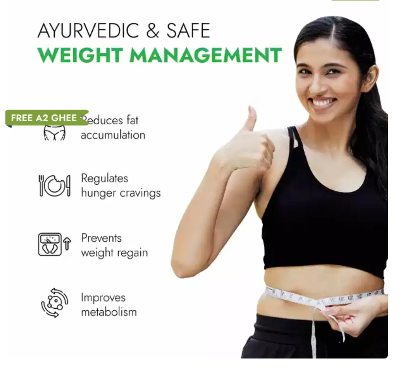 Kapiva Get Slim Mix Powder for Weight Management 9 Kapiva Get Slim Mix Powder for Natural Weight Management & Fat Control 9