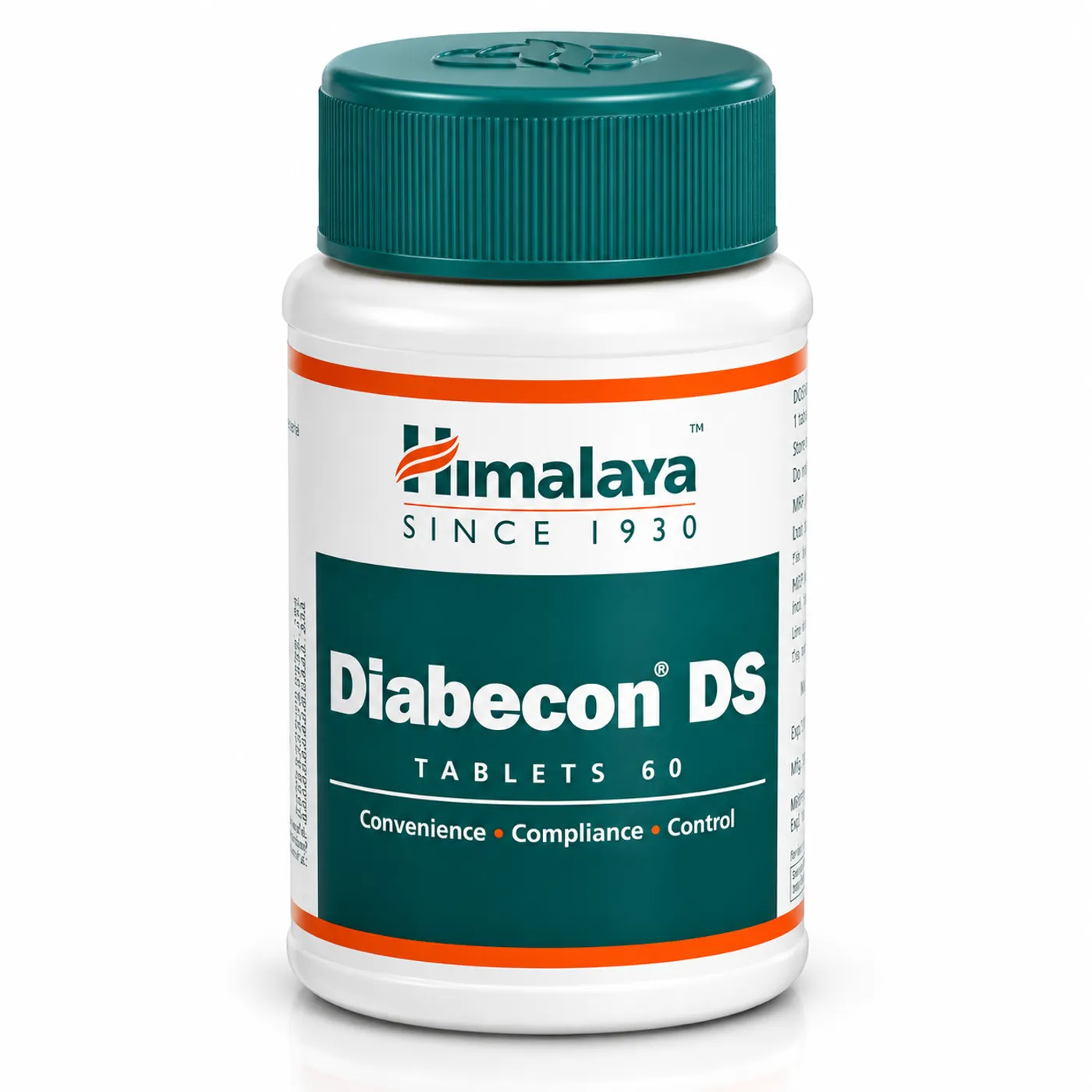 Himalaya Diabecon DS Tablets - Blood Sugar Management | 60 Count Himalaya Diabecon DS 60 Tablets – Supports Healthy Blood Sugar levels
