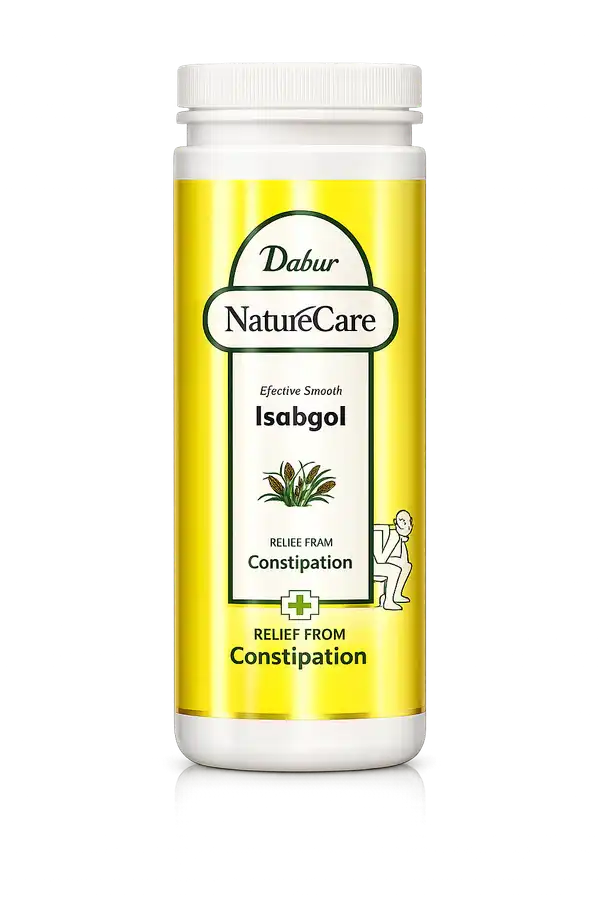 Dabur Nature Care Isabgol Natural Fiber for Digestion Dabur Nature Care Isabgol| Provides Effective Relief from Constipation
