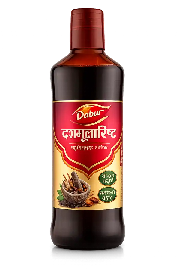 Dabur Dashmularishta for Strength & Postnatal Care Dabur Dashmularishta - 450 ml Bottle | support postpartum recovery, boost immunity, and strengthen bones