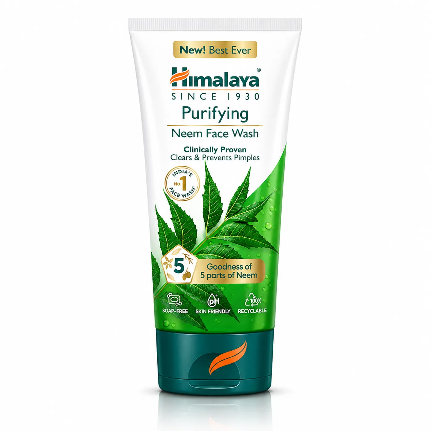 Himalaya Neem Face Wash for Acne & Pimple Control Himalaya Purifying Neem Face Wash|Clears and Prevents Pimples & Acne|Made with 5 parts of Neem|New & Best Ever clinically Proven formula|Gently Cleanses|For men and women|400 ml