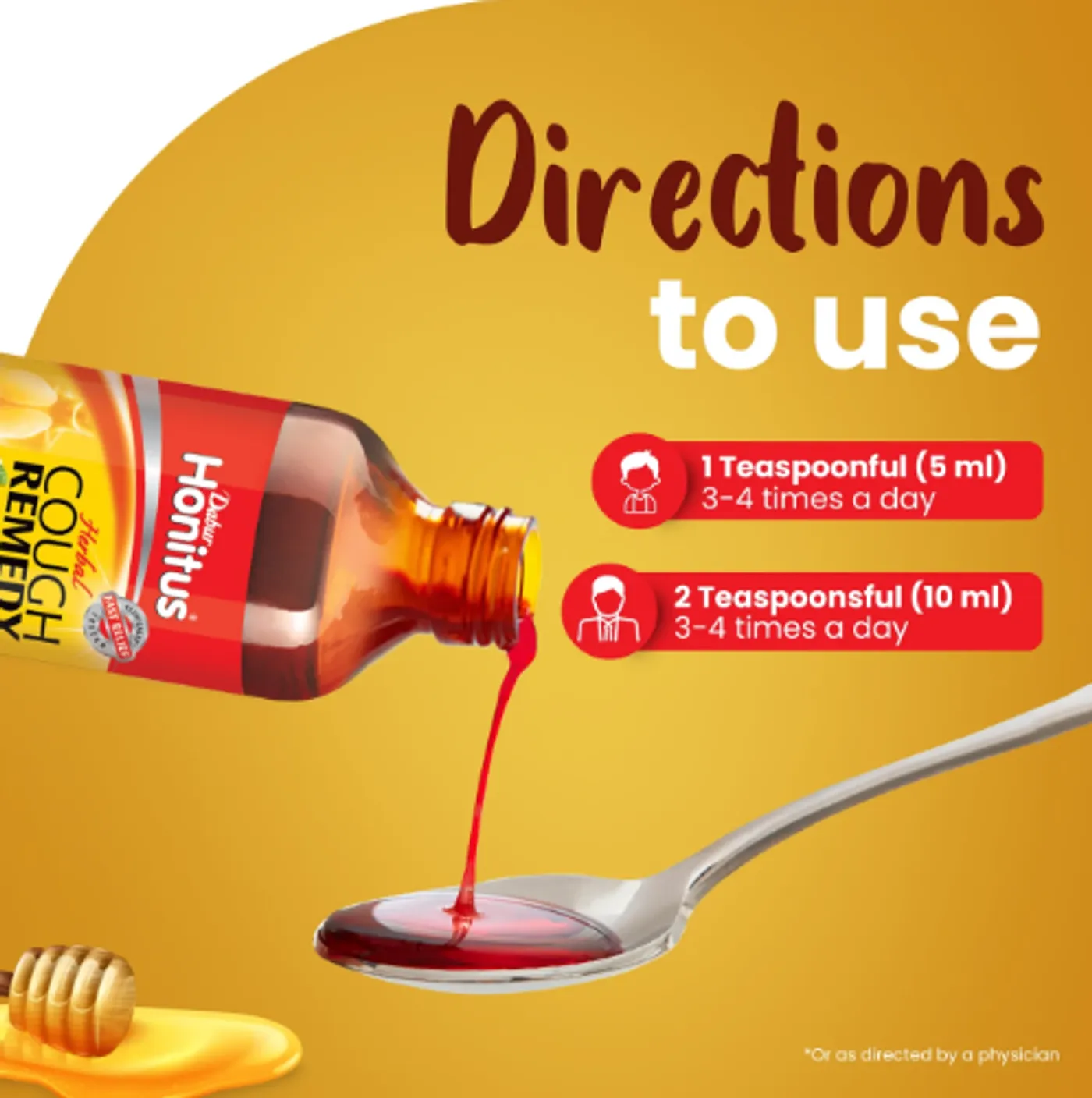 Dabur Honitus Honey Syrup – Natural Cough & Throat Relief 5 Dabur Honitus | Herbal Cough Remedy | Honey Based Ayurvedic Syrup | Fast Relief from Cough, Cold & Sore Throat 5