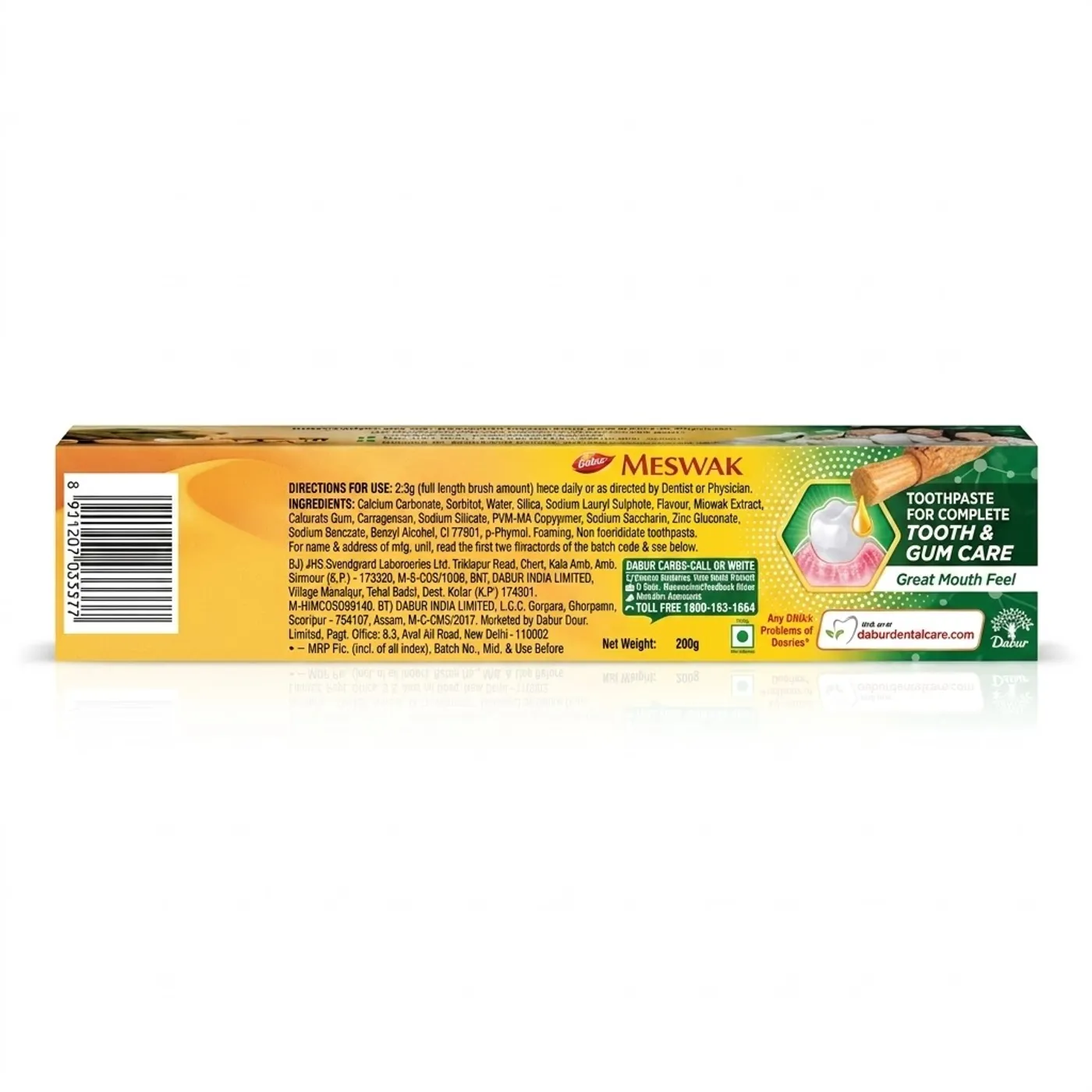 Dabur Meswak Toothpaste – Complete Ayurvedic Oral Care 2 Dabur Meswak Toothpaste for Complete Ayurvedic Oral Care & Strong Teeth 2