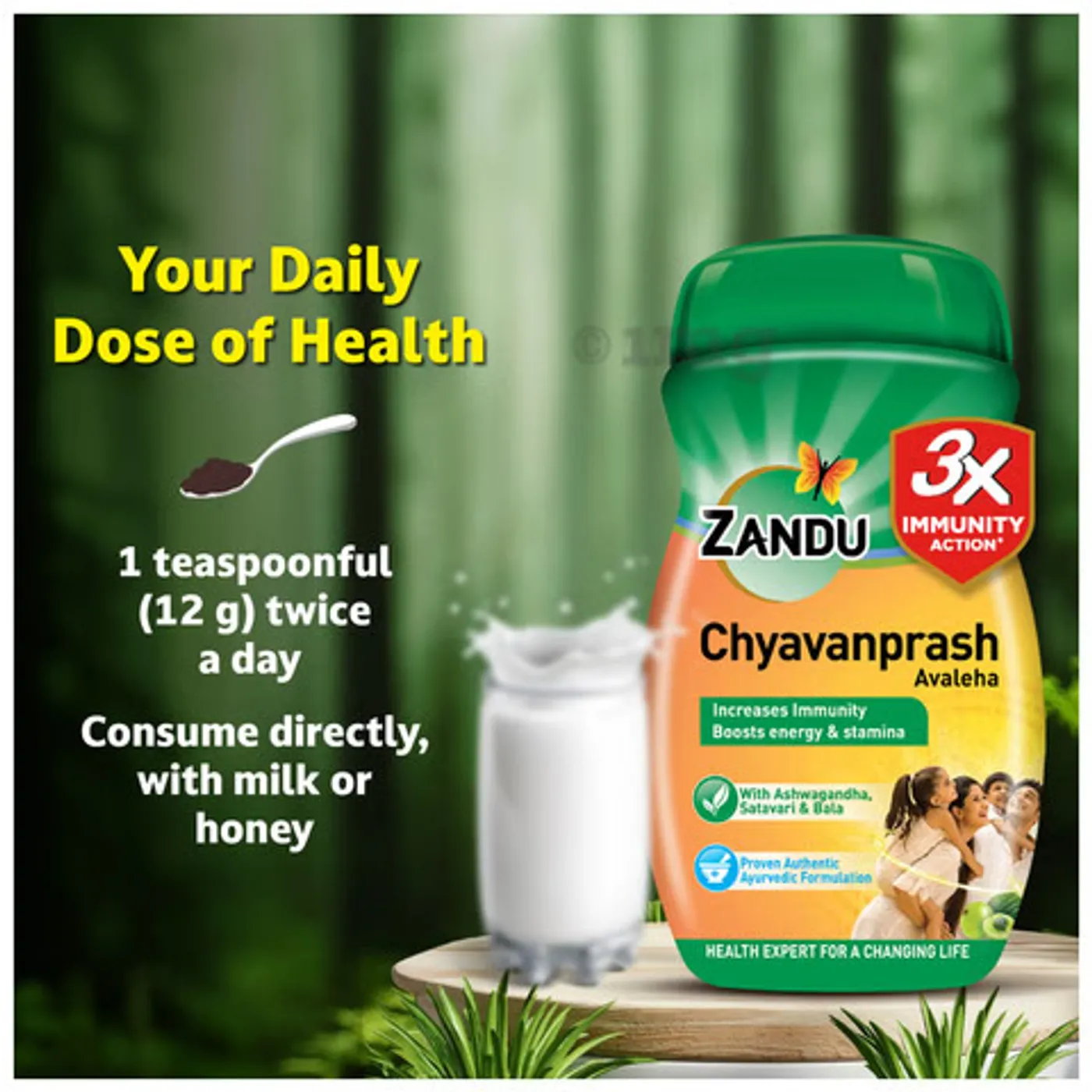 Zandu Chyawanprash Avaleha - Improve Stamina & Boost Immunity - 910g 2 Zandu Chyawanprash Avaleha 910g for Immunity, Energy, Stamina & Vitality 2