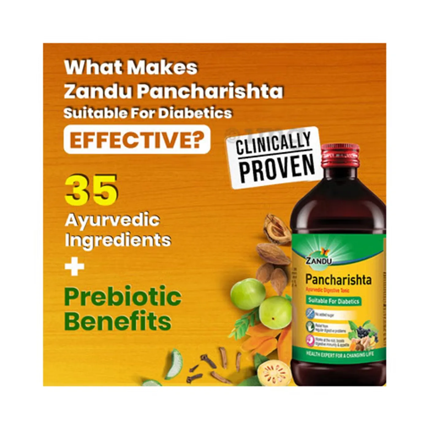 Buy Zandu Pancharishta for Gas, Acidity & Digestion 2 Zandu Pancharishta for Complete Digestive Care - Gas, Acidity & Indigestion Relief Tonic 2