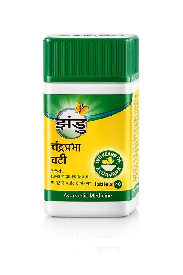 AyuHeal Zandu Chandraprabha Vati - Urinary & kidney Support Zandu Chandraprabha Vati Tablets - Supports urinary and kidney health