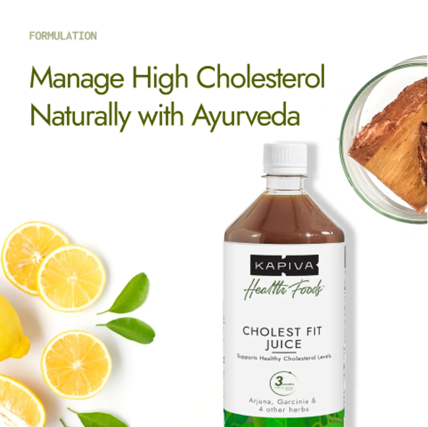 Kapiva Cholest Care Juice | Modern Ayurvedic Cholesterol Care 4