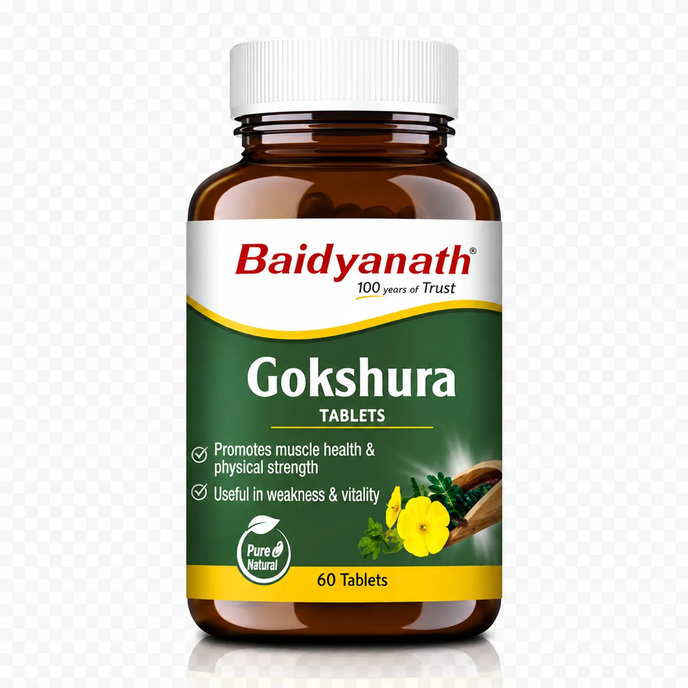 Baidyanath Gokshura Capsules | Supports Strength & Vitality