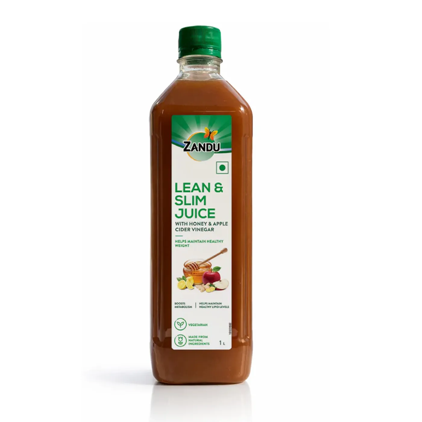 Zandu Lean & Slim Juice with Honey & Apple Cider Vinegar | Weight Management & Metabolism Support