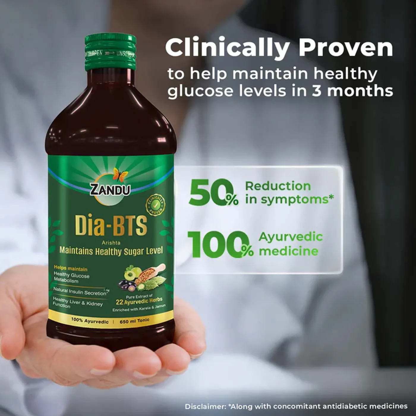 Zandu DiaBTS Arishta Tonic | Supports Healthy Blood Sugar Management 2