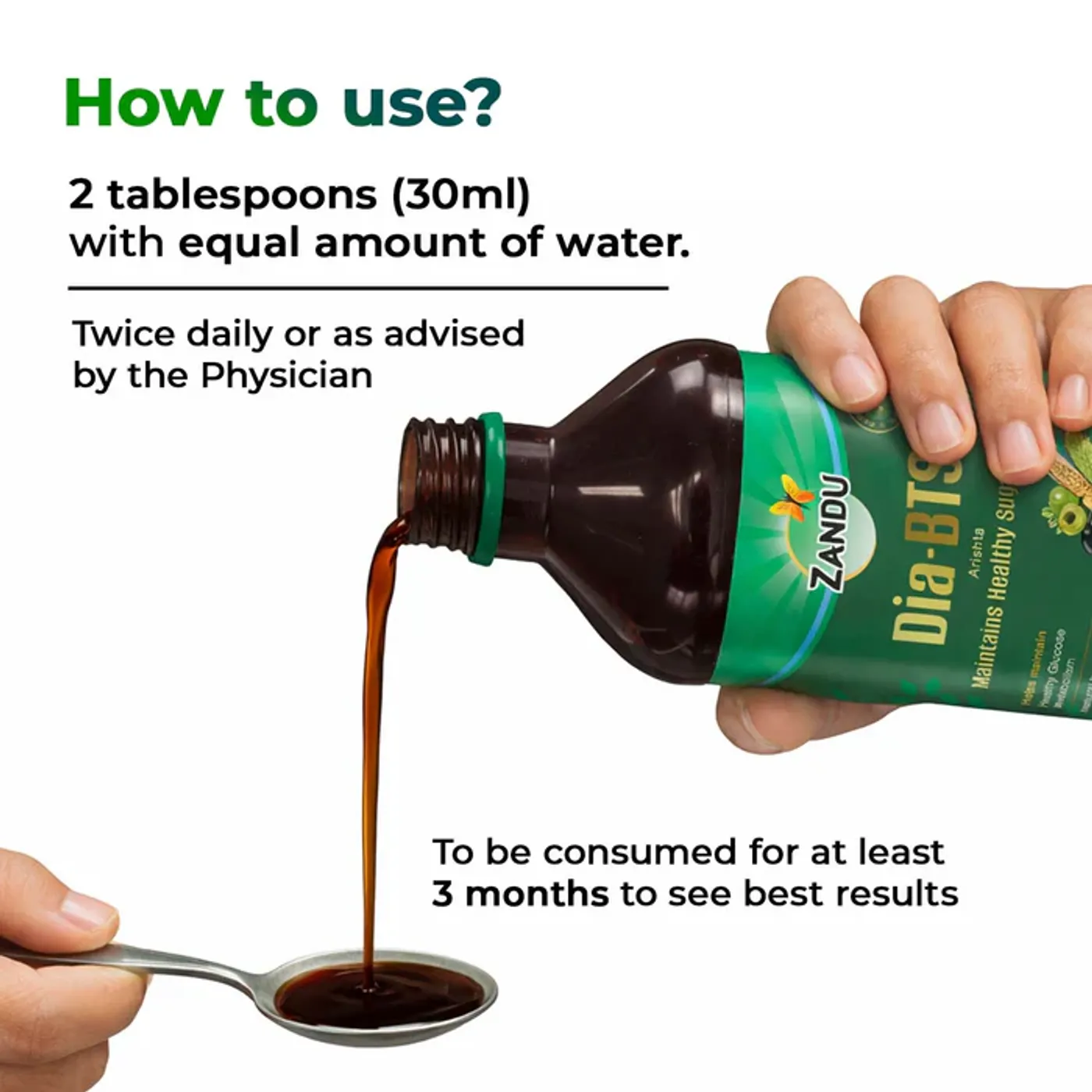 Zandu DiaBTS Arishta Tonic | Supports Healthy Blood Sugar Management 4