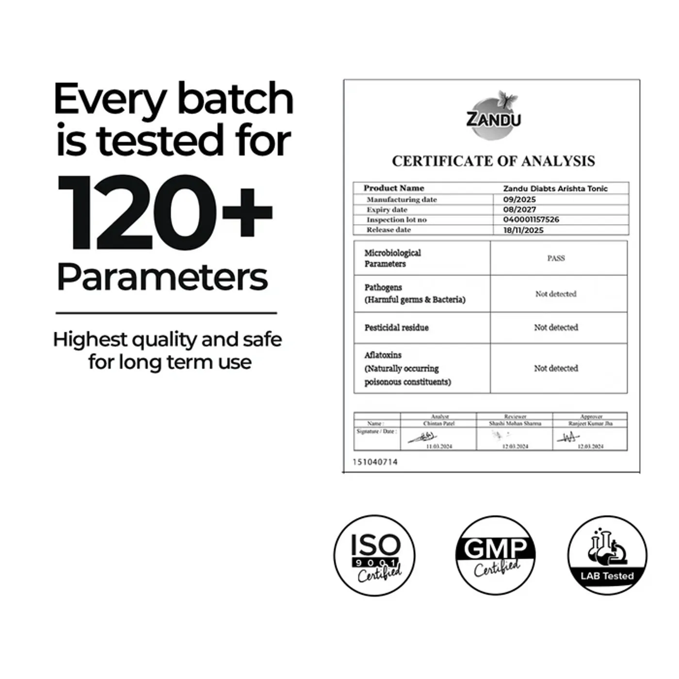 Zandu DiaBTS Arishta Tonic | Supports Healthy Blood Sugar Management 5