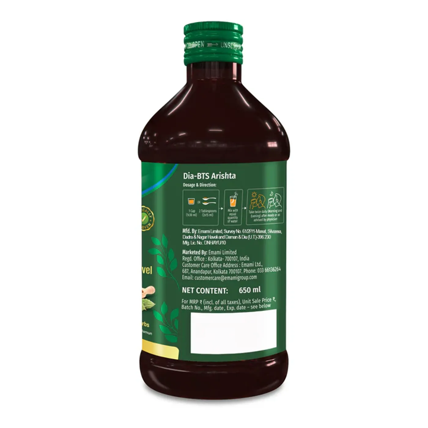 Zandu DiaBTS Arishta Tonic | Supports Healthy Blood Sugar Management 6