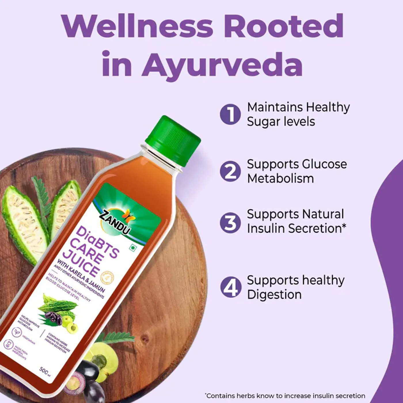 Zandu DiaBTS Care Juice | Supports Healthy Blood Sugar Management 5