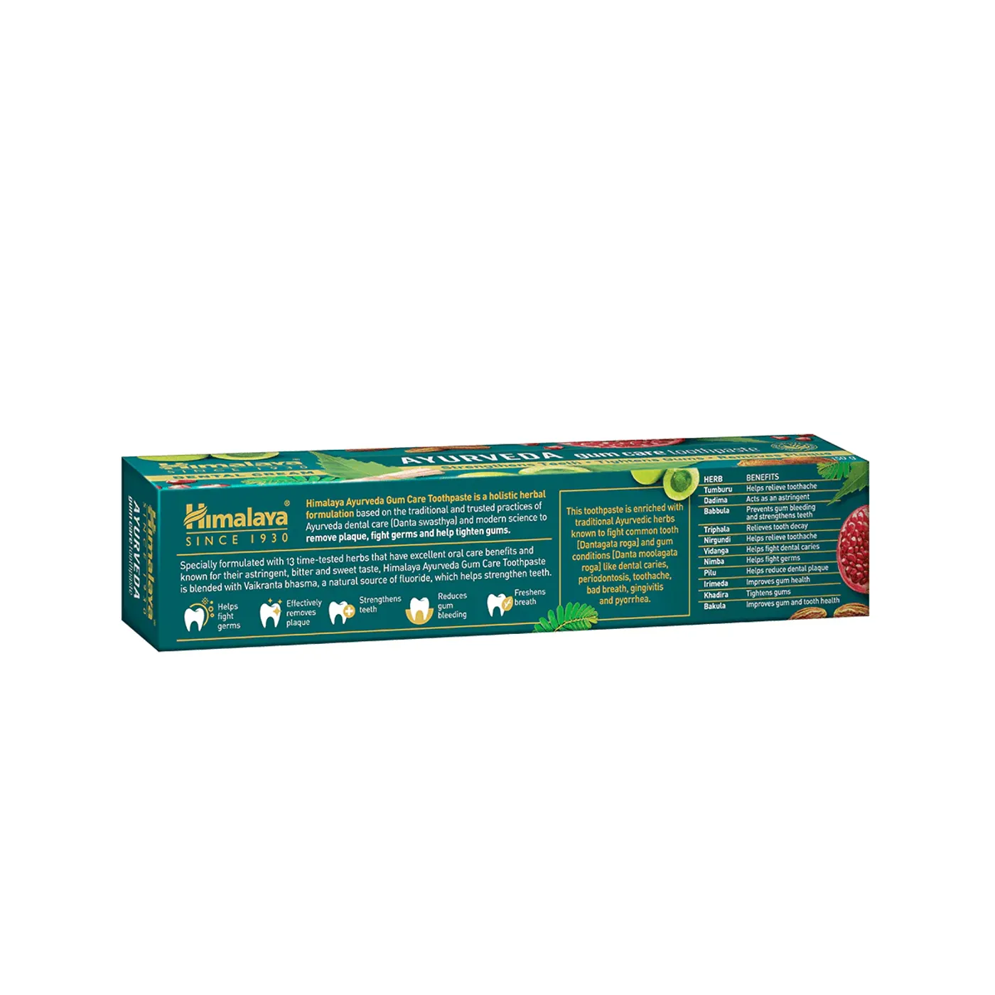 Himalaya Ayurveda Gum Care Toothpaste 2 Himalaya Ayurveda Gum Care Toothpaste for Healthy Gums, Strong Teeth & Plaque Protection 2