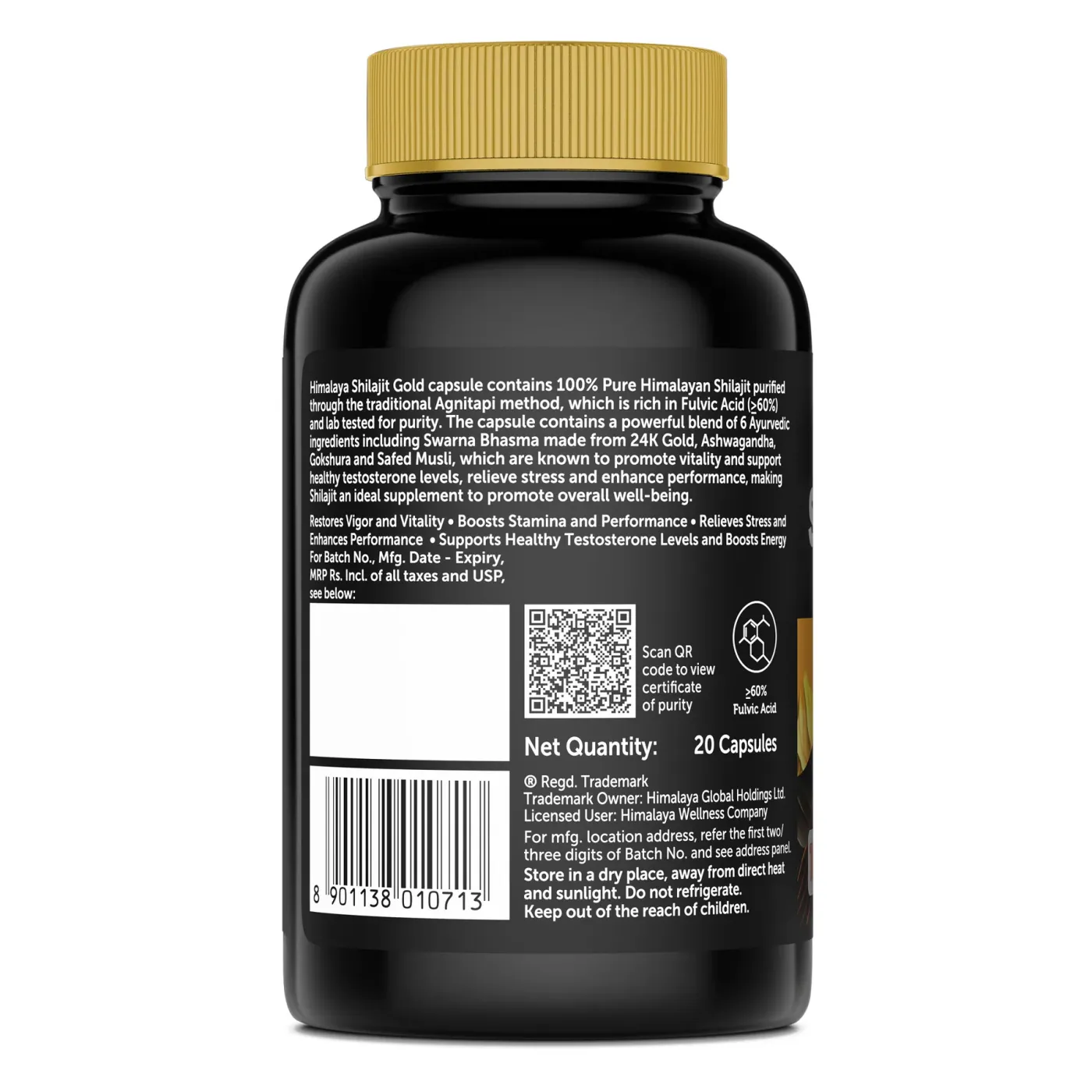 Himalaya Shilajit Gold Capsules 3 Himalaya Shilajit Gold Capsules for Enhanced Vitality, Energy & Stamina 3