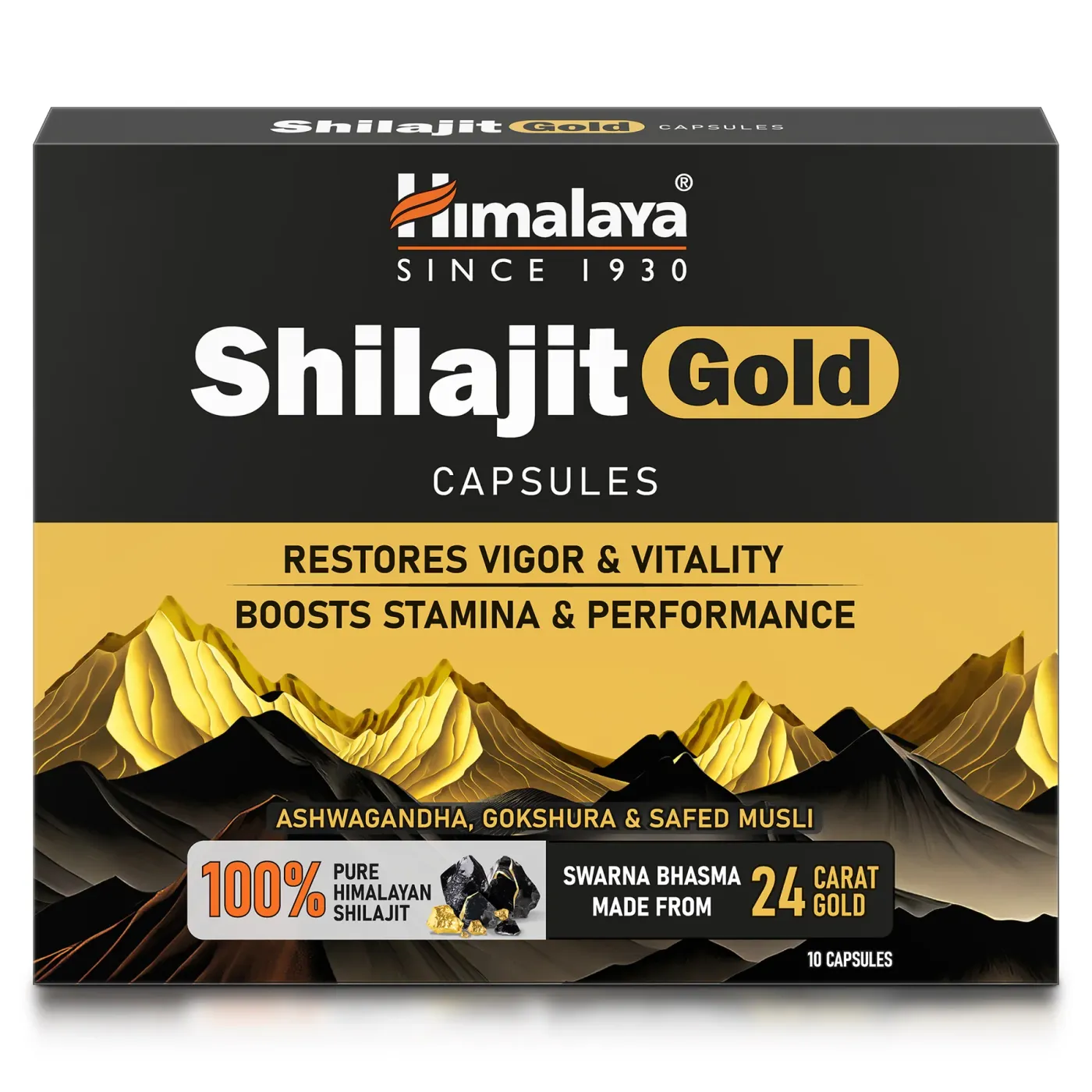 Himalaya Shilajit Gold Capsules 4 Himalaya Shilajit Gold Capsules for Enhanced Vitality, Energy & Stamina 4