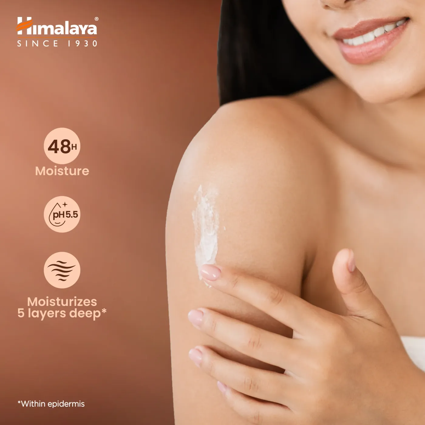 Himalaya Cocoa Butter Intensive Serum Body Lotion | വരണ്ട ചർമ്മത്തെ പോഷിപ്പിക്കുകയും മൃദുവാക്കുകയും ചെയ്യുന്നു | Cocoa Butter, Wheat Germ Oil എന്നിവ ചേർത്ത് സമ്പുഷ്ടം | pH 5.5 സമതുലിതം | 48 മണിക്കൂർ ഈർപ്പം നിലനിർത്തുന്നു 7