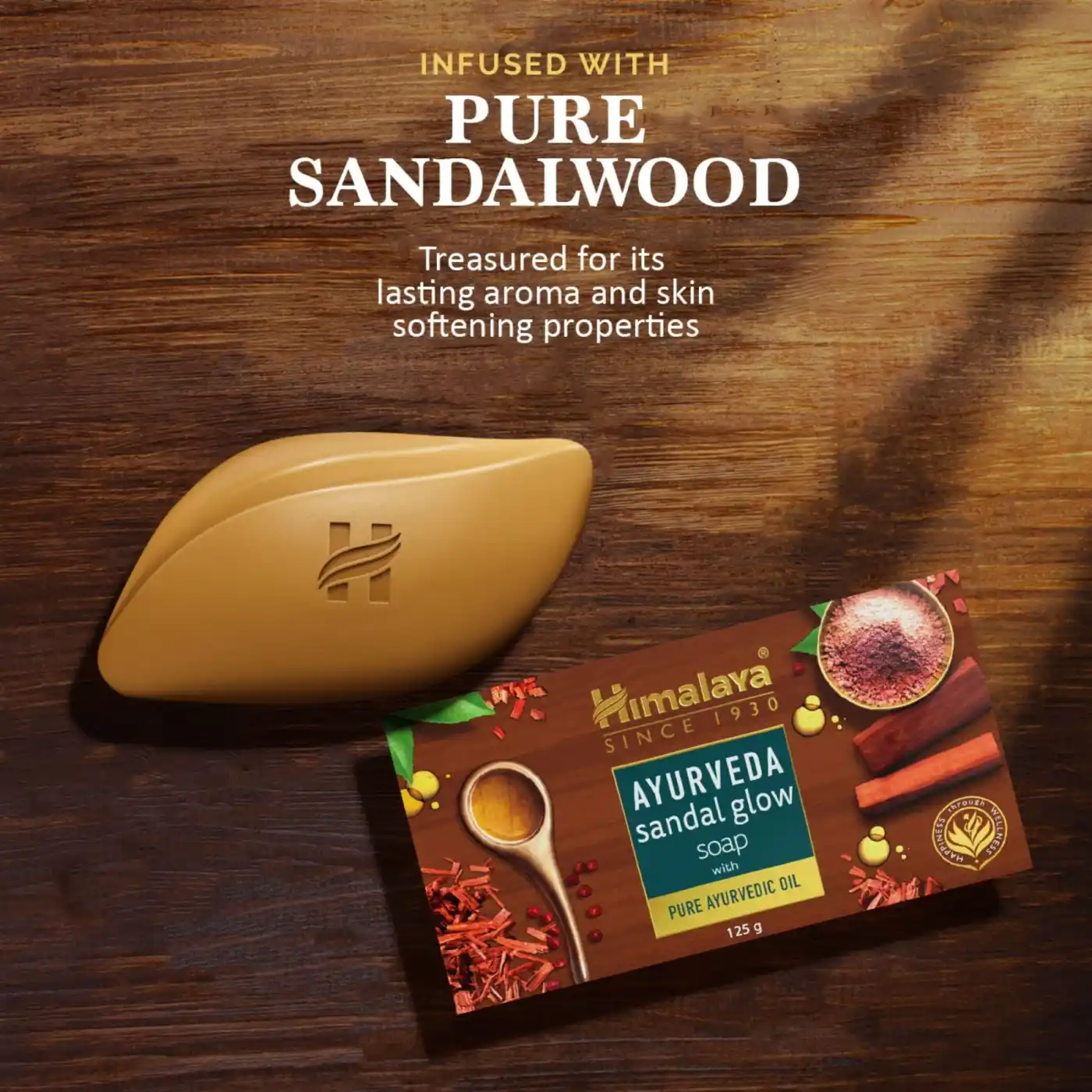Himalaya Ayurveda Sandal Glow Soap 4 Himalaya Ayurveda Sandal Glow Soap with Sandalwood for Soft, Smooth & Glowing Skin 4